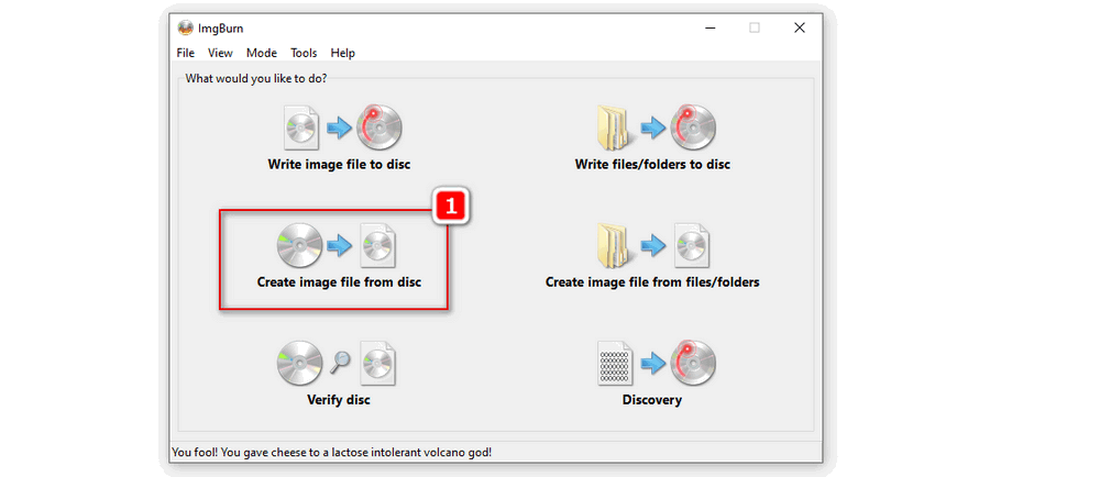 convert cd to iso windows 10