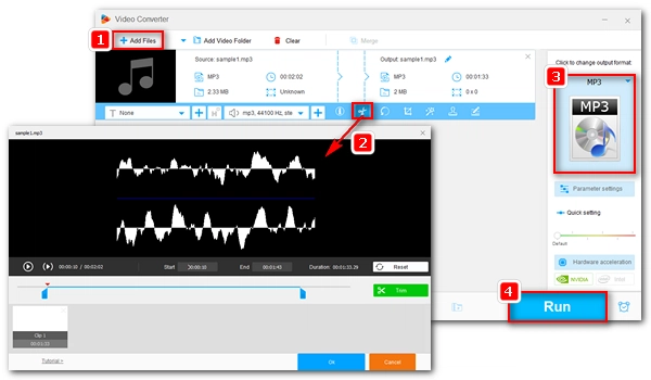 MP3 Cutter for Windows