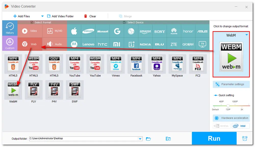 Start Cropping WebM Process