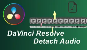 DaVinci Resolve Detach Audio