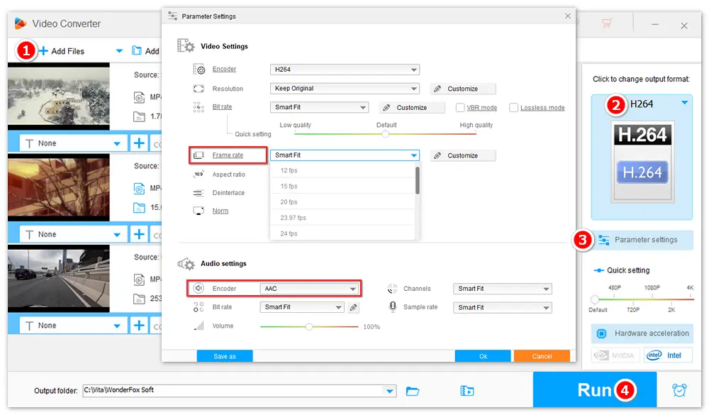 Convert MP4 to H.264 for Resolve