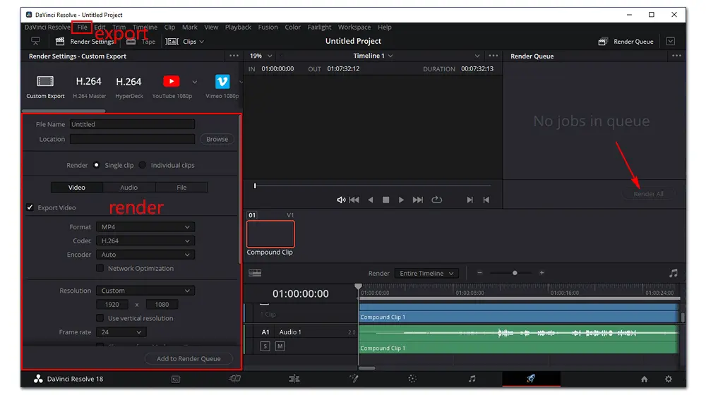 How to Join Clips in DaVinci Resolve