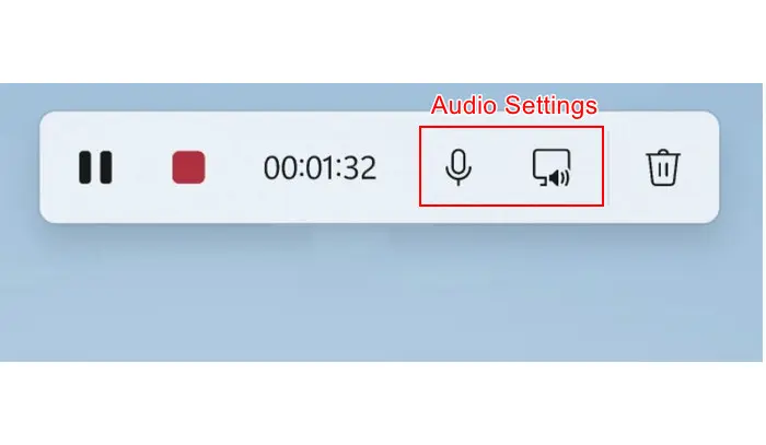 Record Audio with Snipping Tool