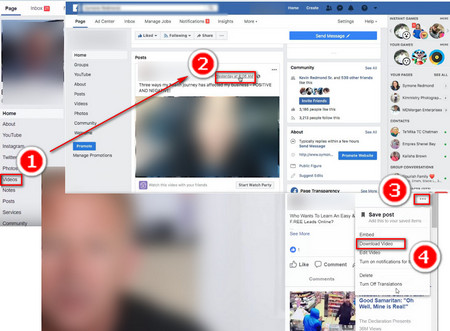 Download Personal Facebook Live Videos