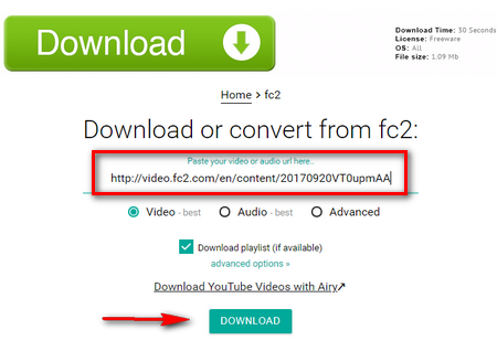 Chrome fc2 converter Three Free