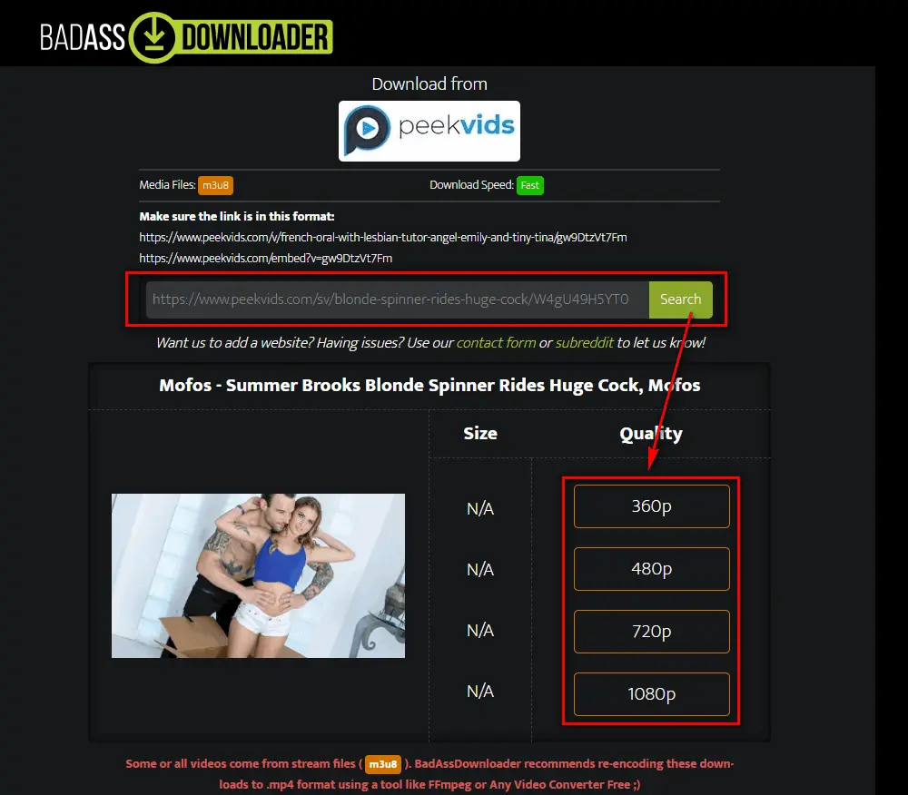 Download from peekvids