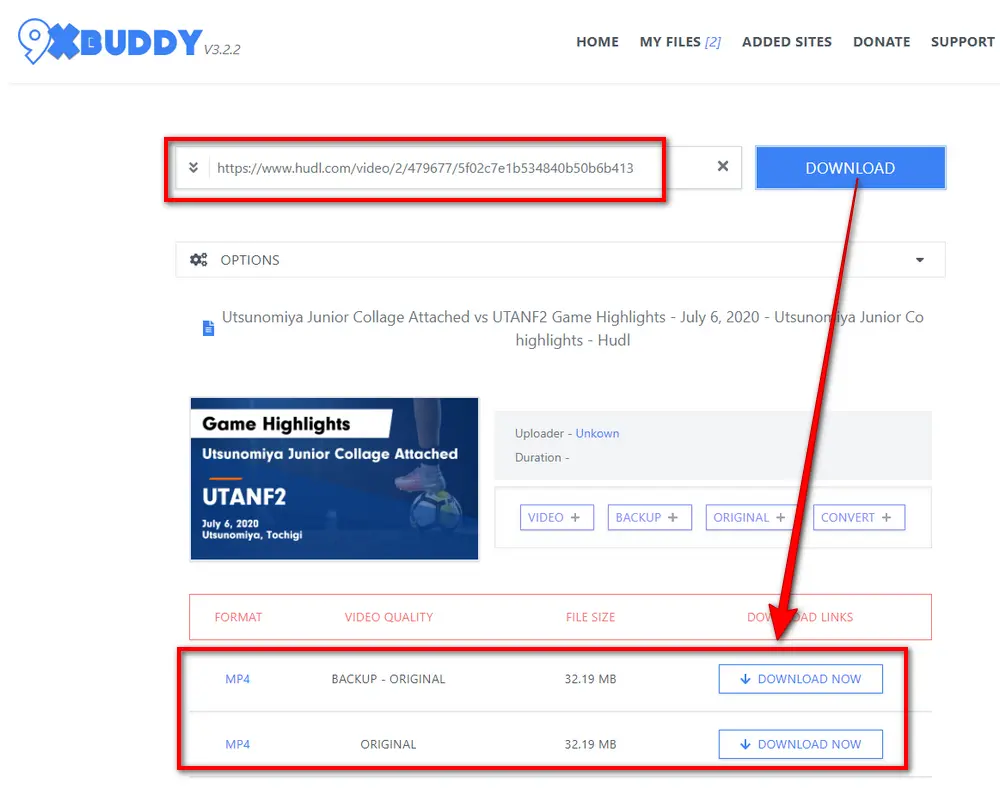 Online Hudl Video Downloader