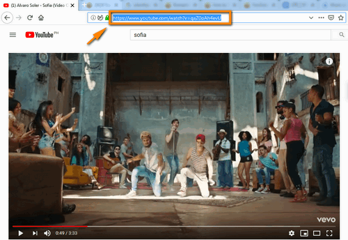 Make a Duplication of Spanish Song’s URL