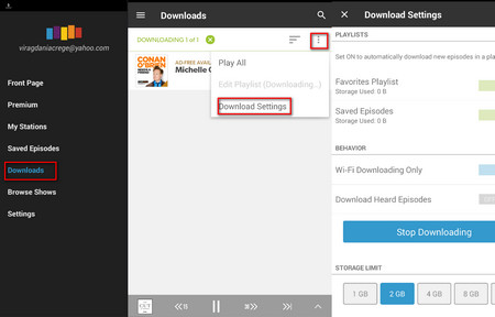 How to Download Podcasts on Stitcher