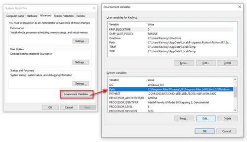 Configure FFmpeg