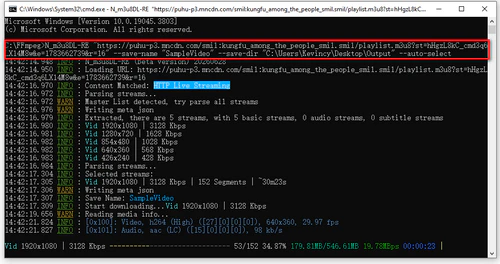 Prepare N_m3u8DL-RE