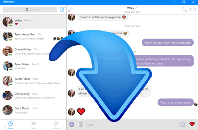 Facebook Messenger Videos Downloader