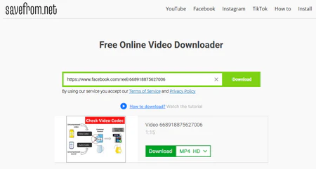Free download video from URL online