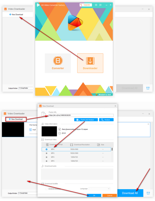 The Steps of Downloading from Ok.ru