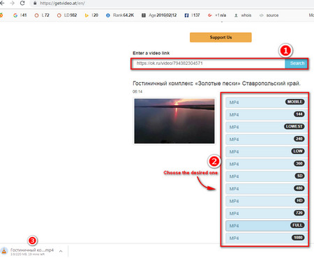 Online Ok.ru Downloader