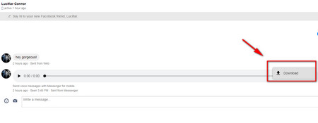 How to Save Facebook Voice Messages