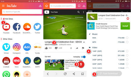 Download YouTube Videos Android App 