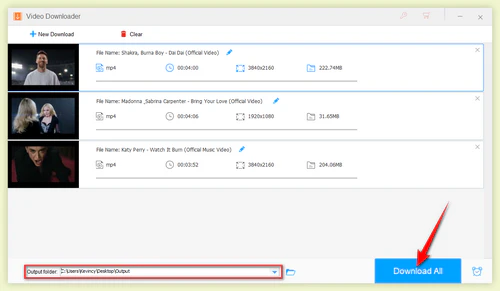 Download YouTube videos to computer