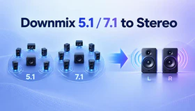 Downmix 5.1/7.1 to Stereo