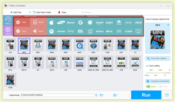 Convert Videos to 300+ Formats and Devices 