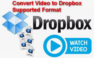 Convert Video to Dropbox Supported Format
