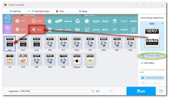 Set Output Profile