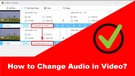 Change Audio Format in Video