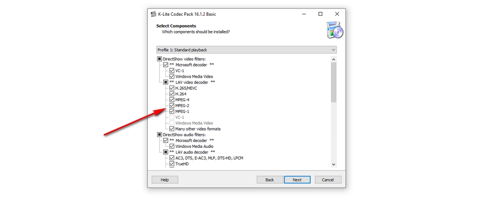 Install K-Lite Codec Pack