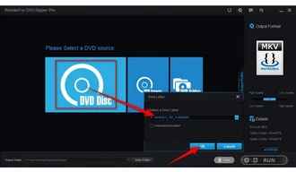 Load DVD Content in DVD Grabber