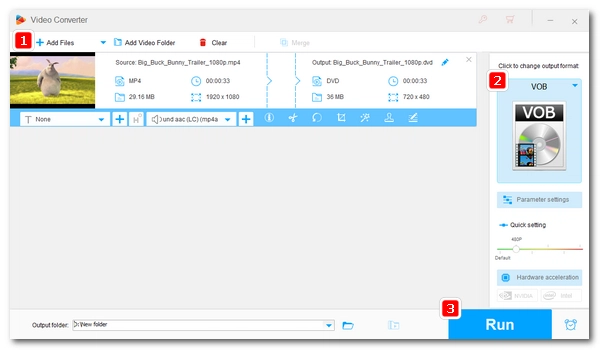 Convert Video Format to Burn DVDs