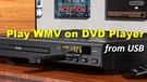 Play WMV on DVD Player
