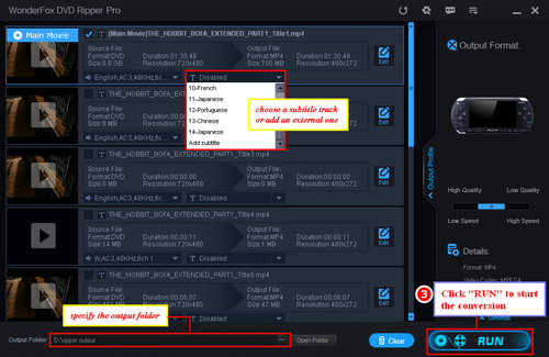 How to Use DVD to PSP Ripper