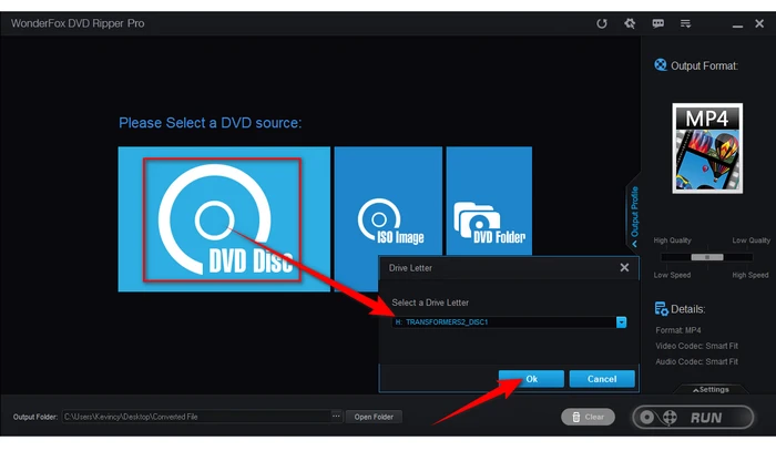 Load DVD to DVD Region Killer