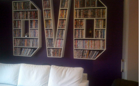 dvd wall storage