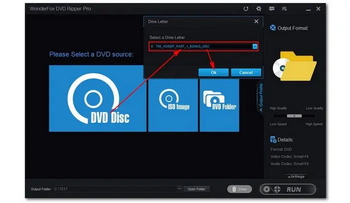 Load DVD into the Software