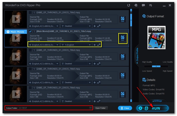 Convert DVD to MPEG-2