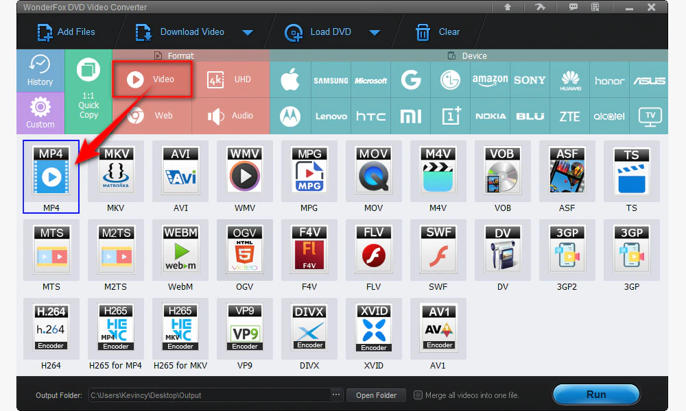 Choose a Copy or Conversion Profile