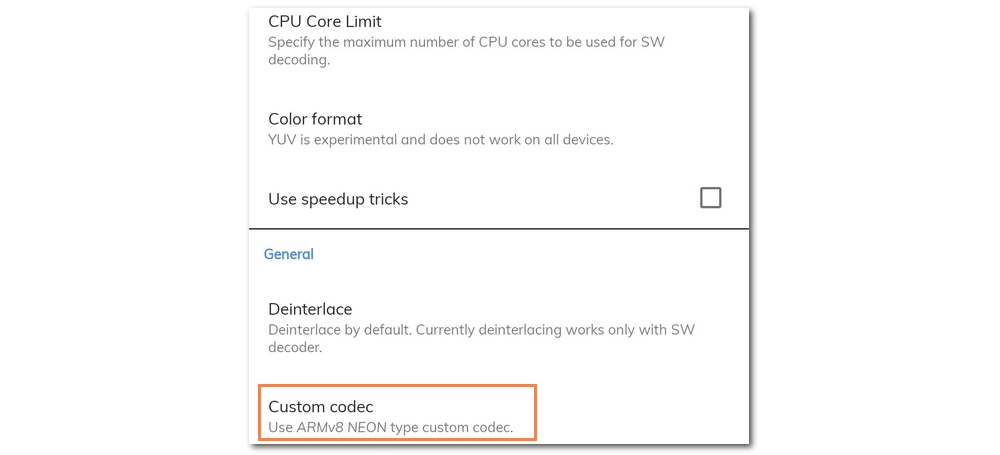 Install EAC3 Audio Codec for MX Player