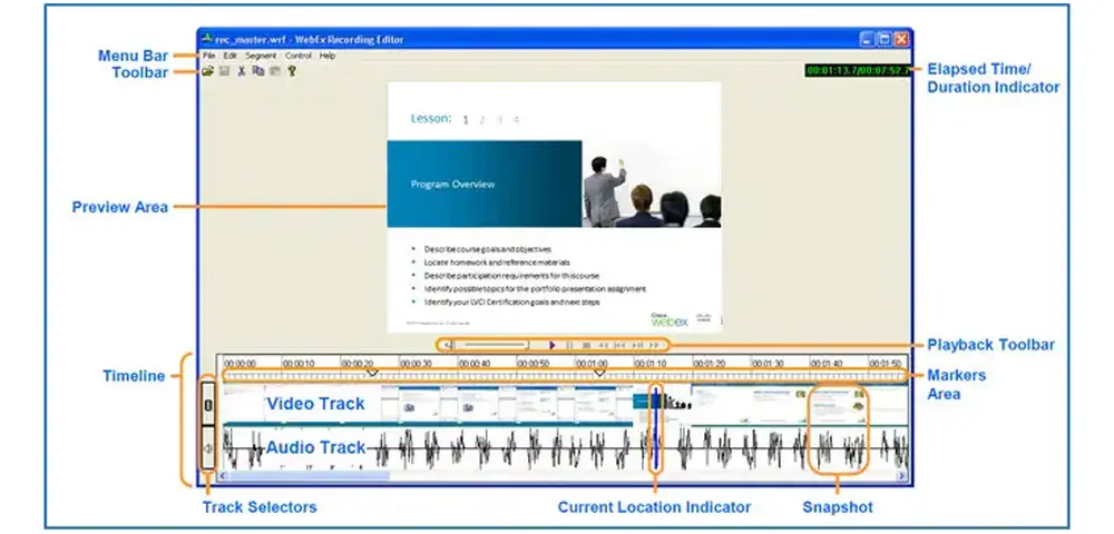 Edit with Webex Editor