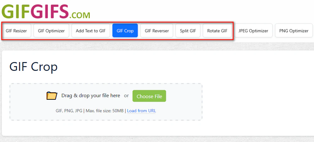 Edit a GIF Online with GIFGIFS