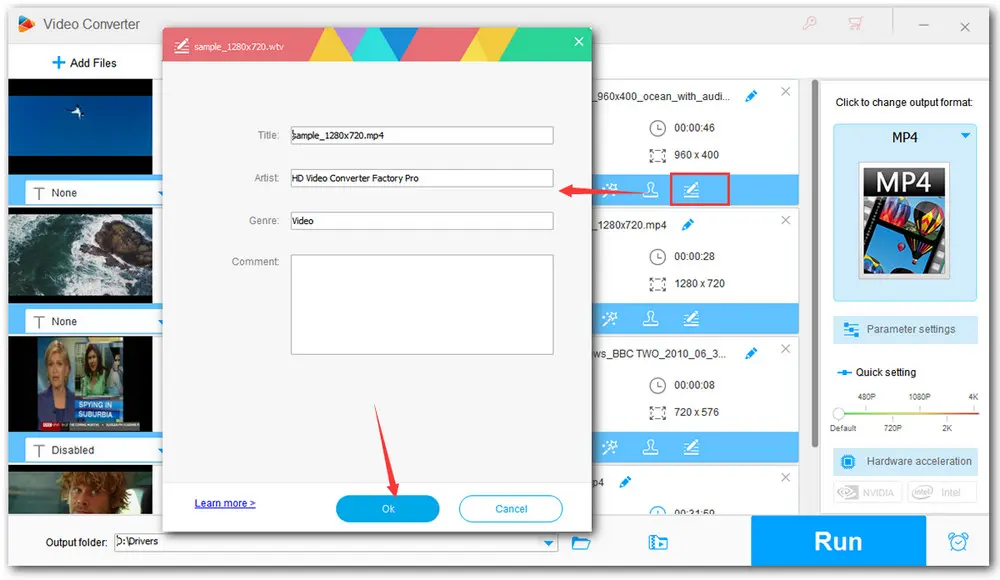 Add Metadata to WTV Files