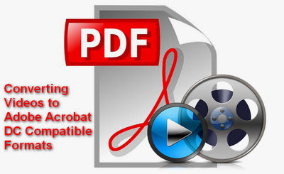 Converting Videos to Adobe Acrobat DC Compatible Formats
