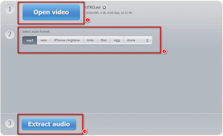 Extract Audio with Audio Extractor