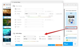 Customize Parameters & Editing