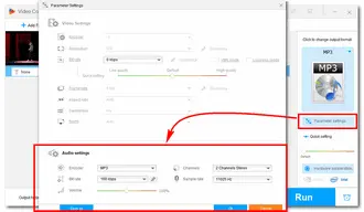 Change Parameter Settings