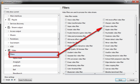 Extract Frames from Video VLC