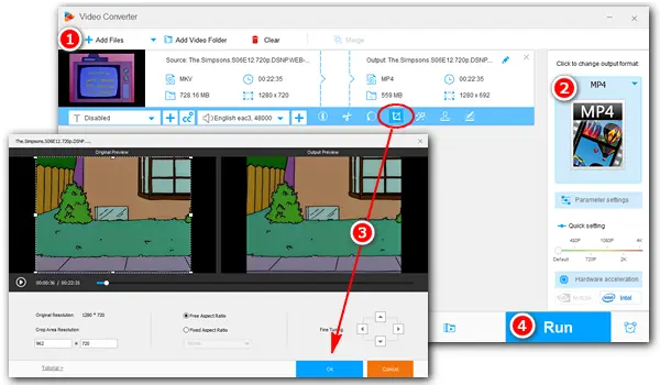 How to Crop a Video Frame