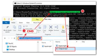 Extract Audio from Video FFmpeg