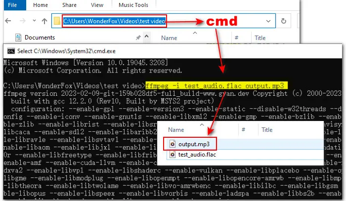 FFmpeg FLAC to MP3