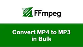 FFmpeg MP4 to MP3
